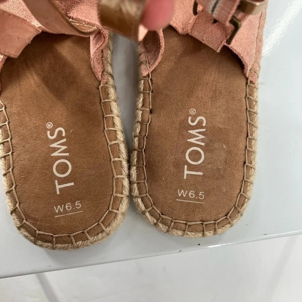 Toms Clara Espadrille Sandal Ladies Size 6.5